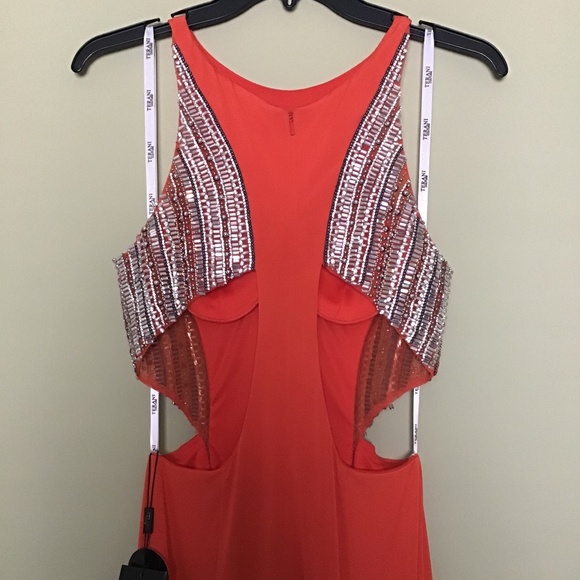 BRAND NEW - Terani Couture Cutout Gown - Picture 3 of 5